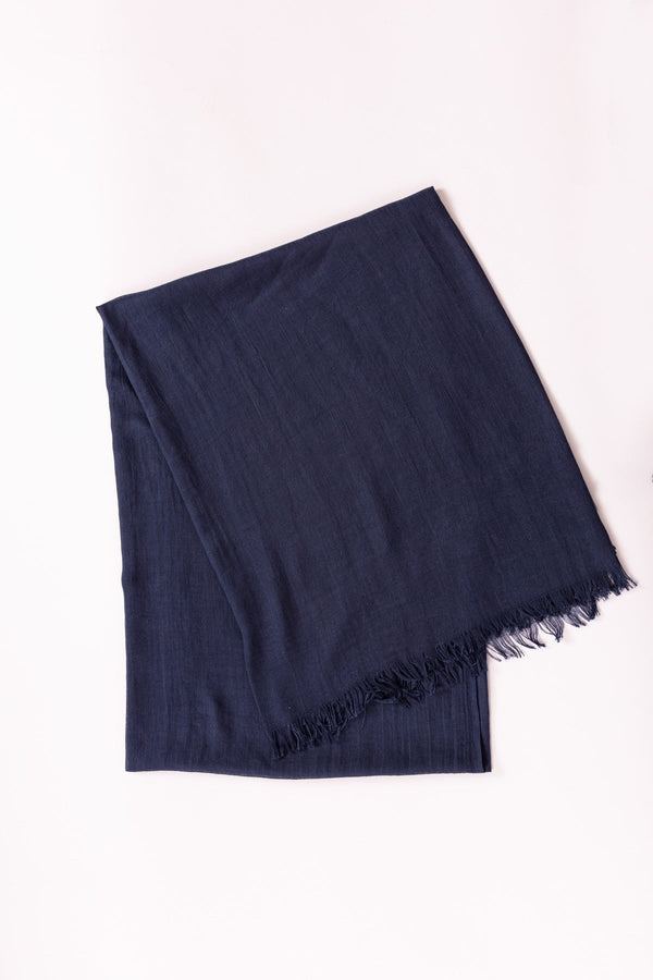Carraig Donn Soft Touch Scarf in Navy