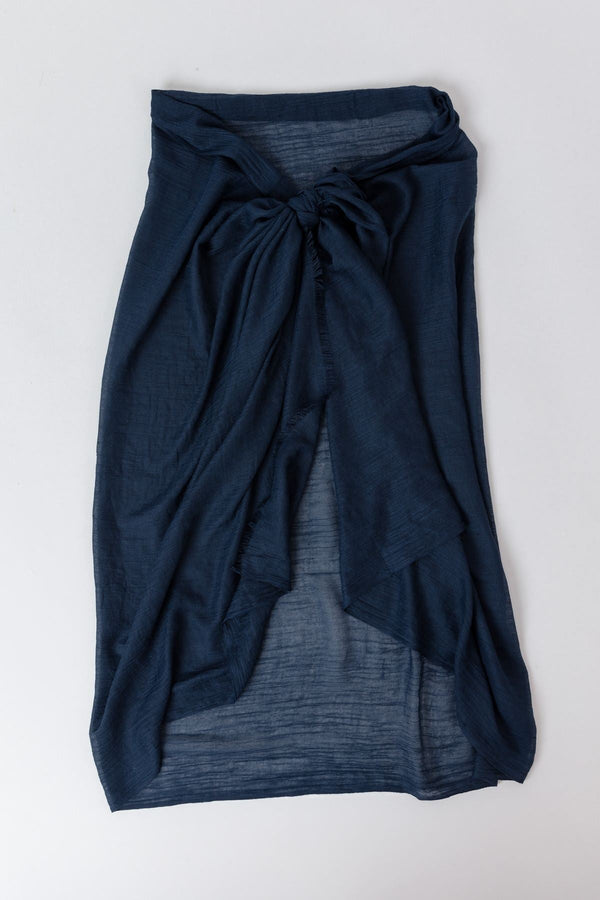 Carraig Donn Soft Touch Scarf in Navy