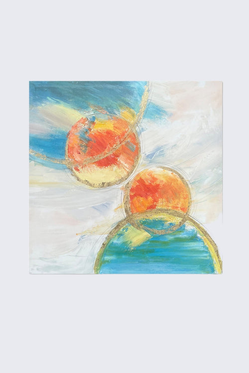 Solar Abstract Canvas Wall Art