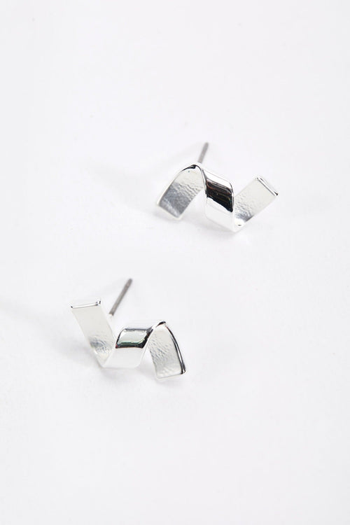 Spiral Silver Earrings