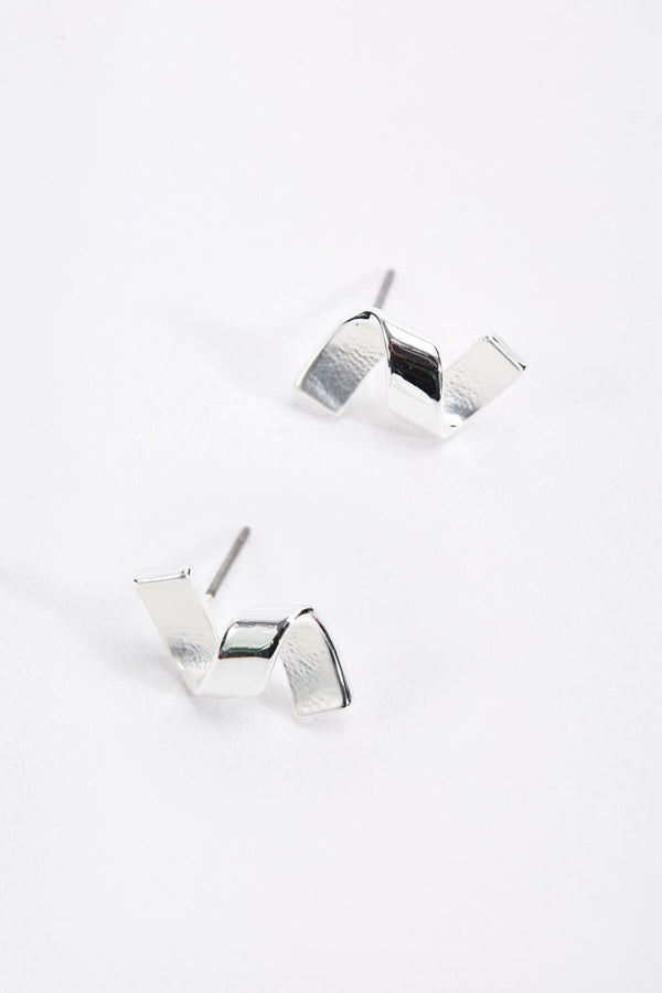 Carraig Donn Spiral Silver Earrings