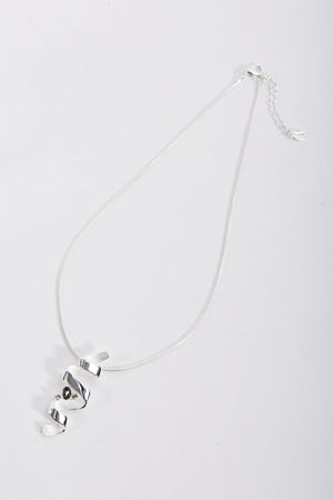 Carraig Donn Spiral Silver Necklace