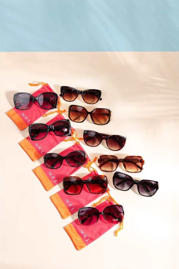 Carraig Donn Square Sunglasses in Brown