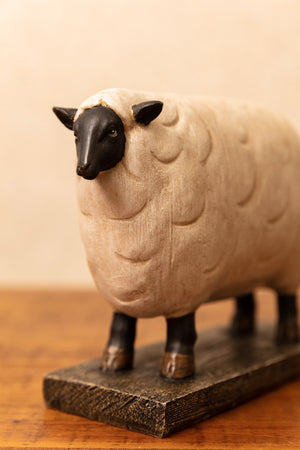 Carraig Donn Standing Sheep Ornament