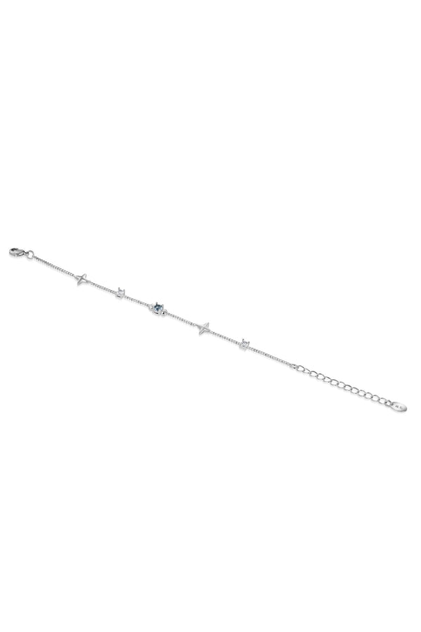 Carraig Donn Star Bracelet with Blue Stones
