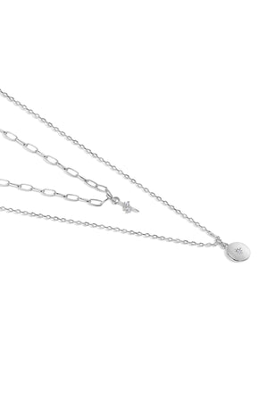 Carraig Donn Star Double Chain Pendant