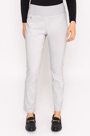 Carraig Donn Straight Leg Bengaline Pant in Grey