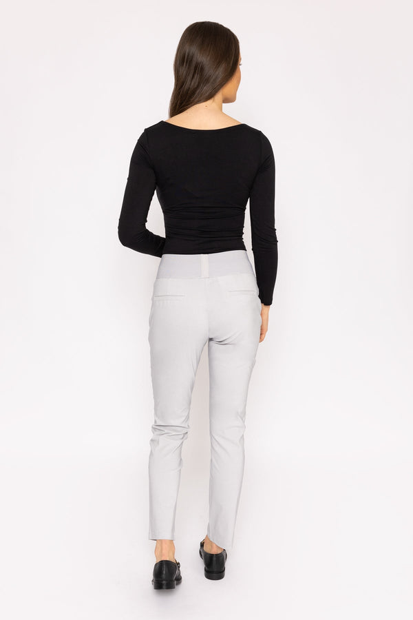 Carraig Donn Straight Leg Bengaline Pant in Grey