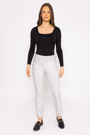 Carraig Donn Straight Leg Bengaline Pant in Grey
