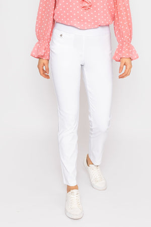 Carraig Donn Straight Leg Bengaline Pant in White
