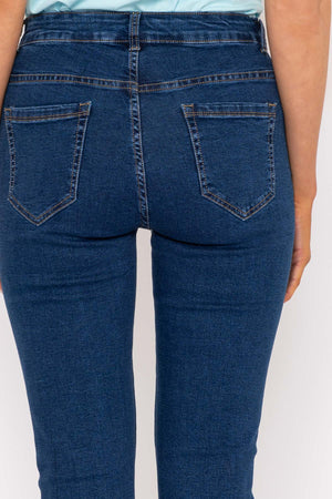 Carraig Donn Straight Leg Denim Jeans in Indigo