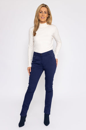Carraig Donn Strech Trousers in Navy