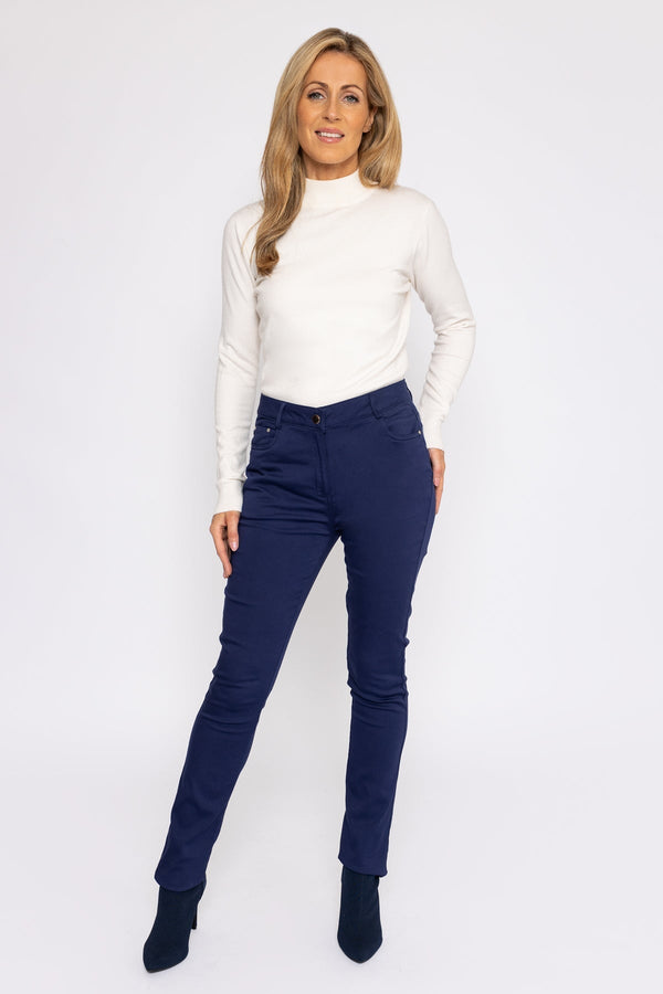 Carraig Donn Strech Trousers in Navy