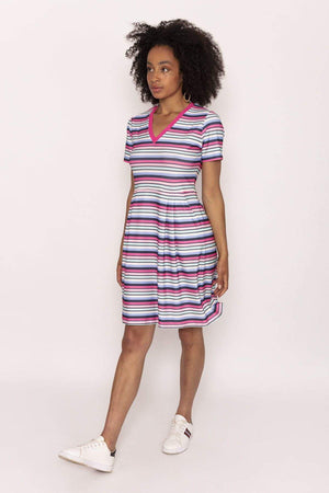 Carraig Donn Stripe Jersey Dress