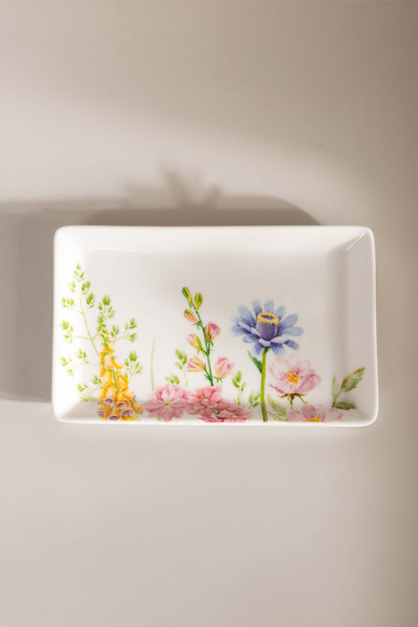 Carraig Donn Summer Garden Rectangle Serving Plate