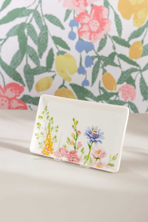 Carraig Donn Summer Garden Rectangle Serving Plate