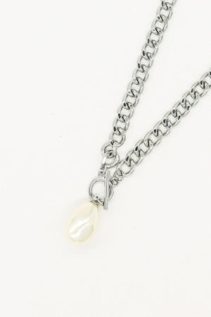 Carraig Donn T-Bar Pearl Necklace - Soul Special