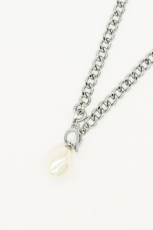 Carraig Donn T-Bar Pearl Necklace - Soul Special