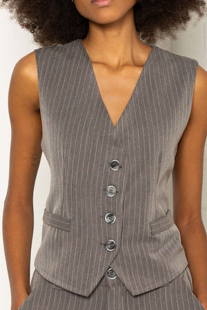 Carraig Donn Tailored Waistcoat in Grey