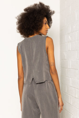 Carraig Donn Tailored Waistcoat in Grey