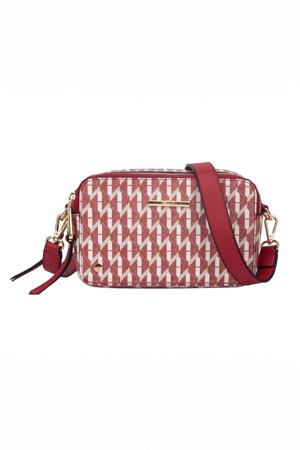 Carraig Donn Tajo Double Zip Box Bag in Red