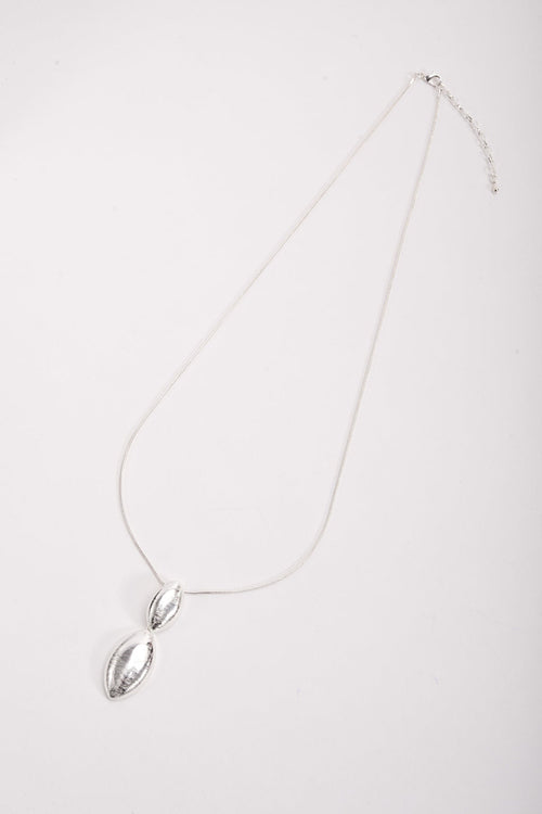 Textured Drop Necklace