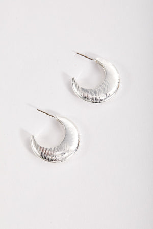 Carraig Donn Textured Hoop Earrings