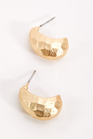 Carraig Donn Textured Teardrop Earrings