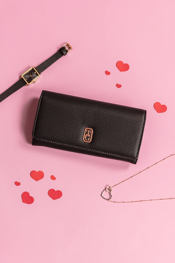 Carraig Donn The Clarence Purse in Black