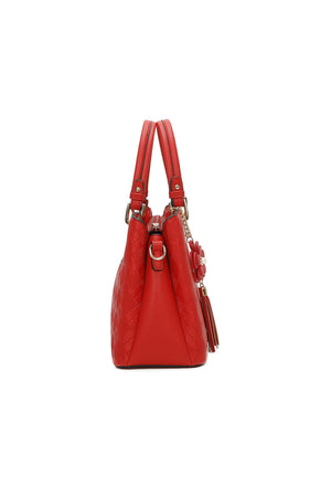 Carraig Donn Tote Bag in Red
