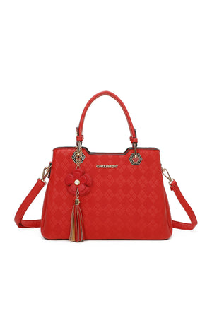 Carraig Donn Tote Bag in Red