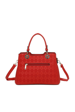 Carraig Donn Tote Bag in Red