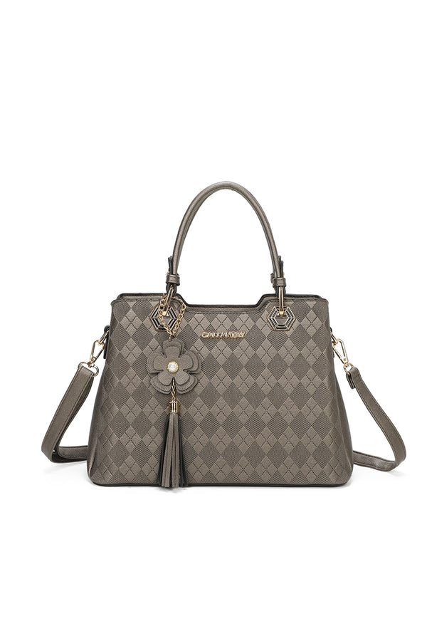 Carraig Donn Tote Bag in Taupe
