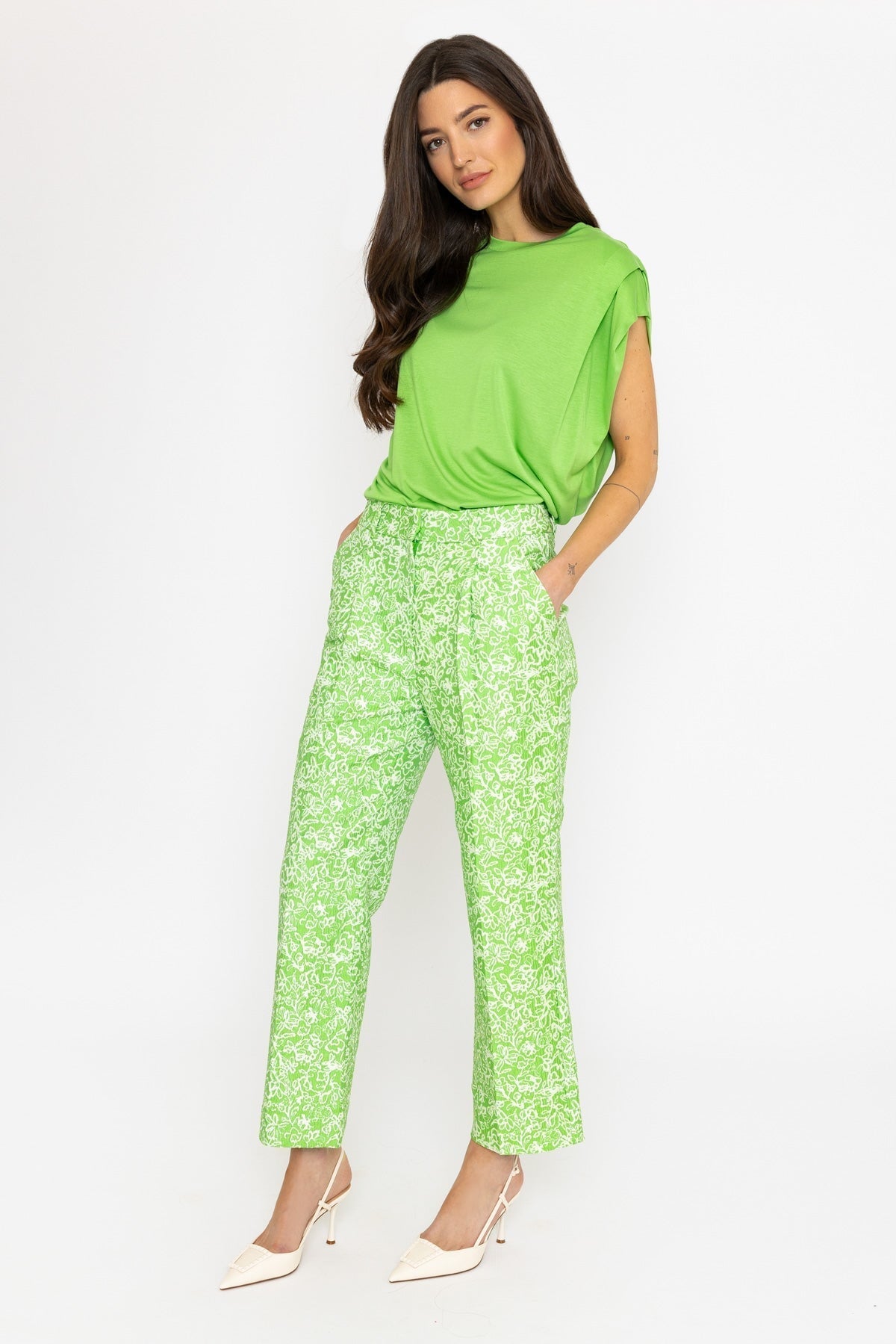 Trinidad Ankle Trousers in Green
