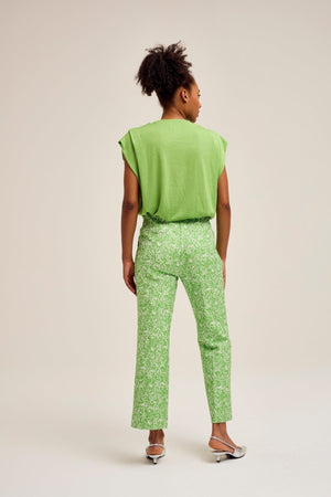 Carraig Donn Trinidad Ankle Trousers in Green