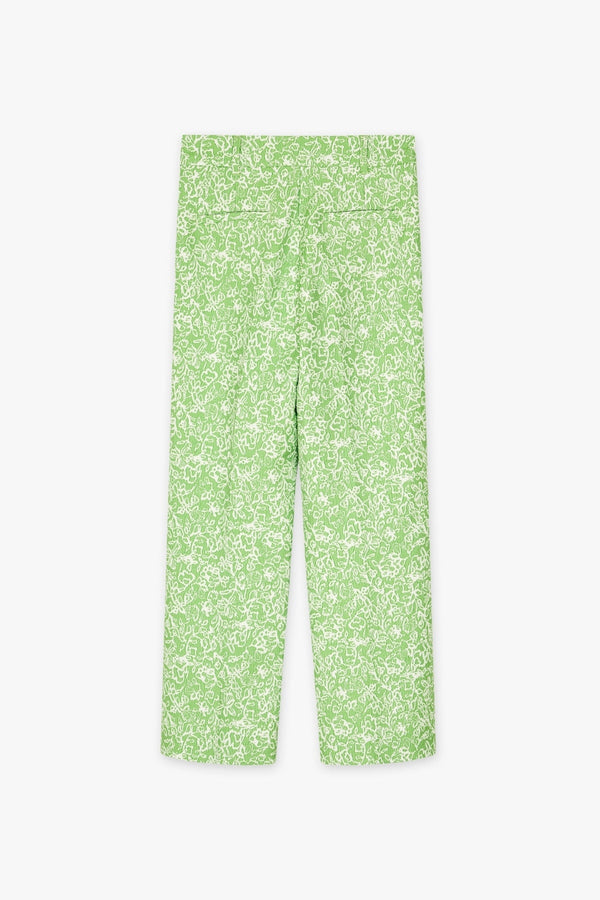 Carraig Donn Trinidad Ankle Trousers in Green