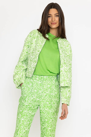 Carraig Donn Trinidad Ankle Trousers in Green