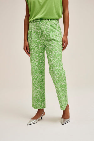 Carraig Donn Trinidad Ankle Trousers in Green