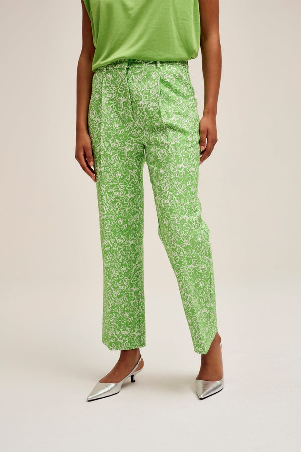 Carraig Donn Trinidad Ankle Trousers in Green