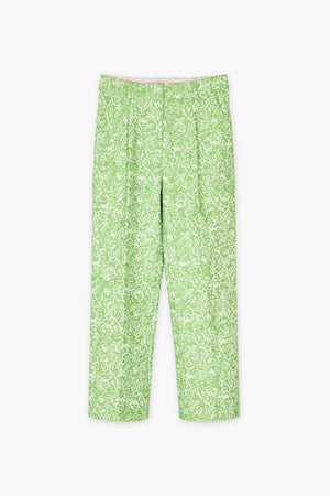 Carraig Donn Trinidad Ankle Trousers in Green