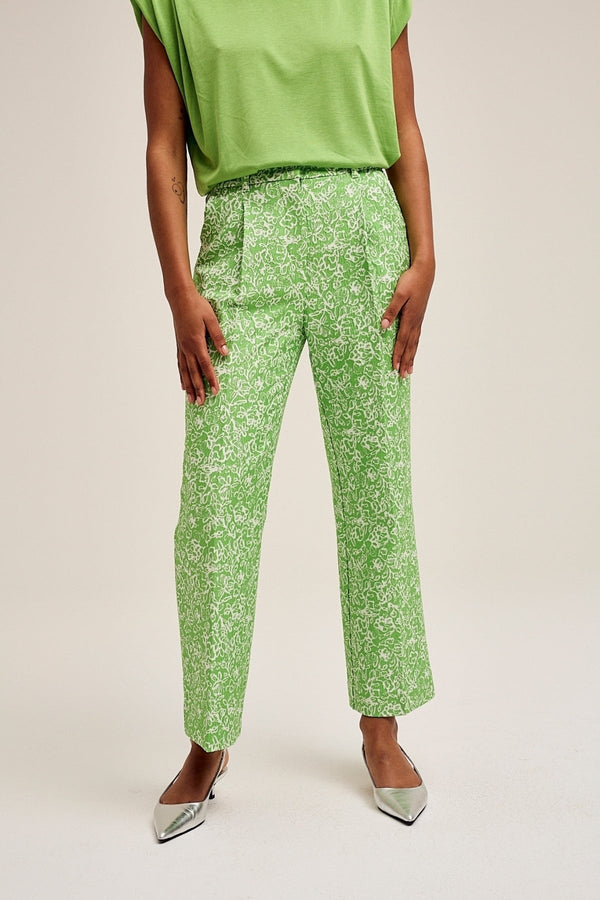 Carraig Donn Trinidad Ankle Trousers in Green