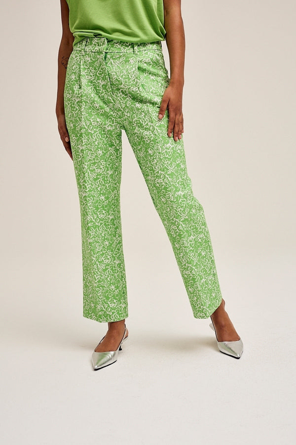 Carraig Donn Trinidad Ankle Trousers in Green