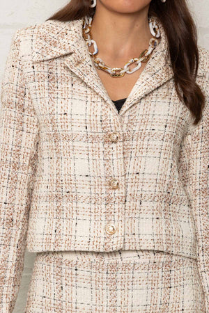 Carraig Donn Trinity Jacket in Cream