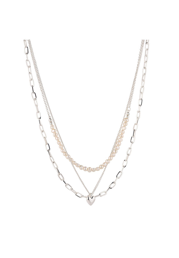 Carraig Donn Triple Layer Freshwater Pearl Necklace