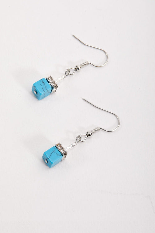 Turquoise Beaded Earrings