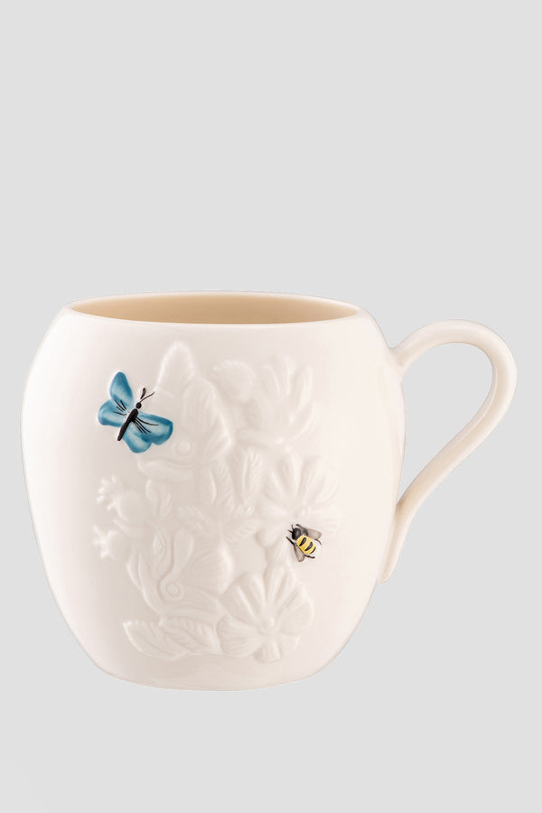 Carraig Donn Turquoise Ceramic Wild Rose Mug