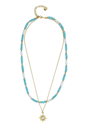 Carraig Donn Turquoise Layered Necklace