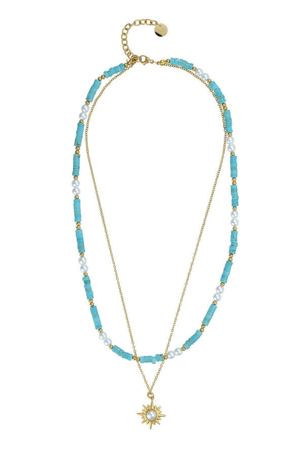 Carraig Donn Turquoise Layered Necklace