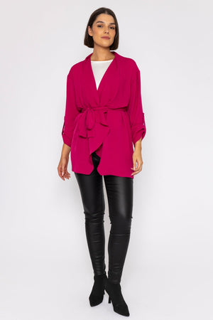 Carraig Donn Twill Chuck On Jacket in Pink