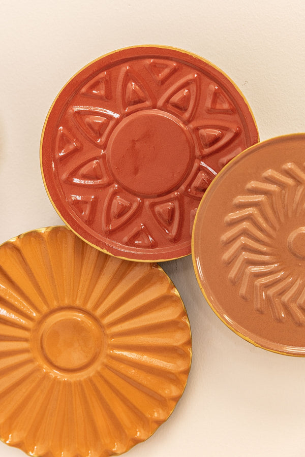 Carraig Donn Urban Orange Metal Wall Art